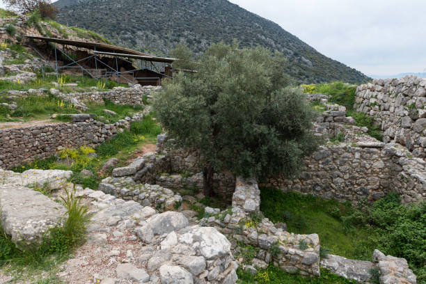 istock Mycenae archaeological site in Greece, Europe 1051507512