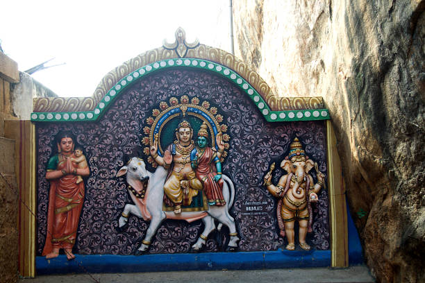 istock Shiva and Parvathi on Nandi 1051531984