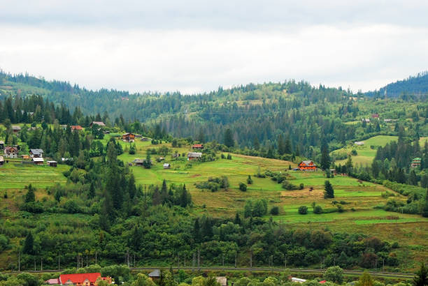 istock Mountain landscape in Carpathian 1051535348