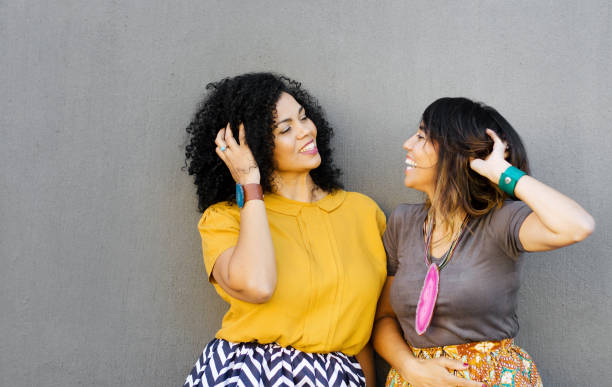 istock Two best friends laughing and having fun together 1051546182