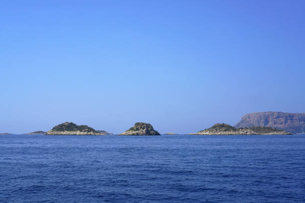istock The view of Meis (kastellorizo) island from Kas 1051557560
