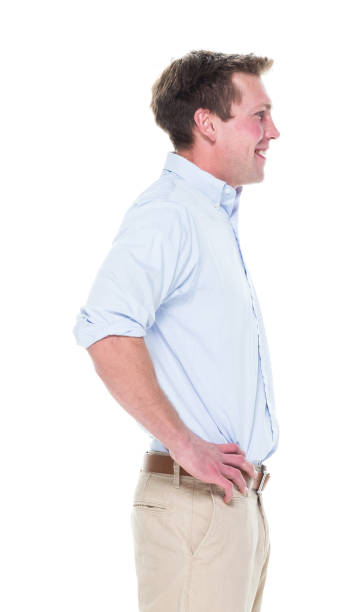 istock Attractive young male with hands on hips 1051571854