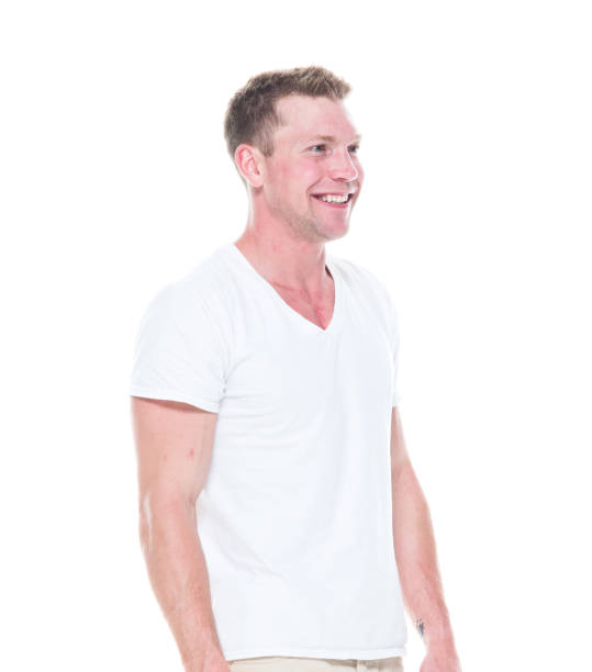 istock Handsome man in shirt and shorts 1051578352