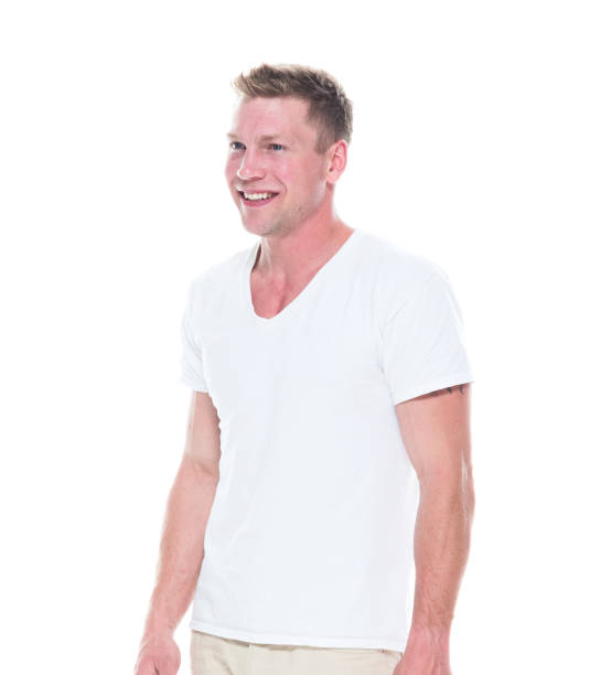 istock Handsome man in shirt and shorts 1051578382