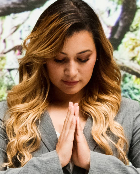 istock Businesswoman being tranquil at park 1051605520