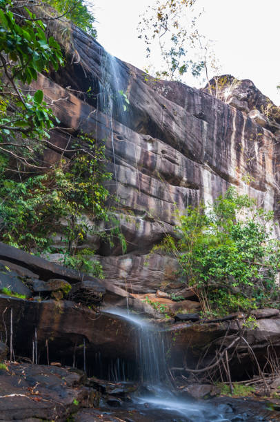 istock Landscape waterfall and canyon of stones 1051610928