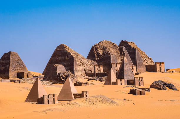 istock Pyramids of Meroe, Sudan 1051614586