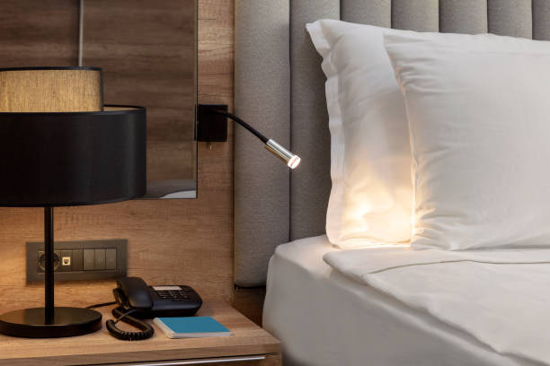 istock Hotel Room Detail 1051621178