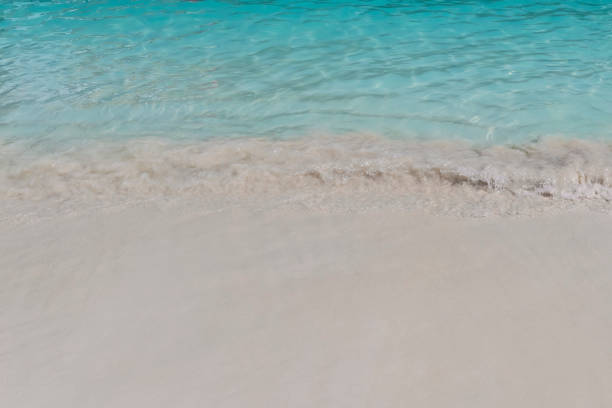 istock Sea surf on the beach with coral sand. 1051660330