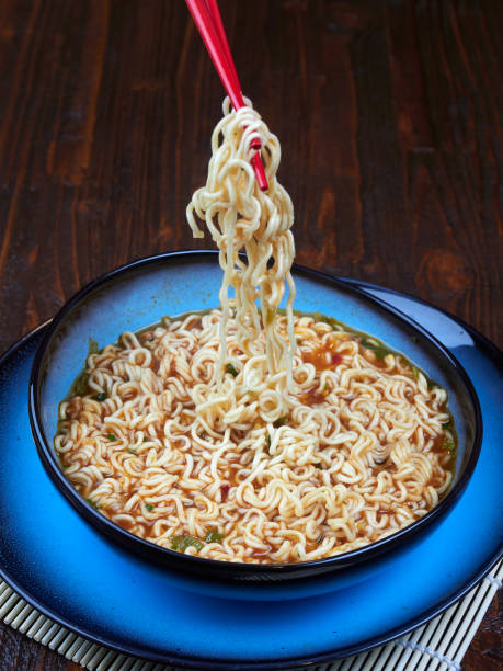 istock Shin Ramyun prepared from instant noodles 1051662672