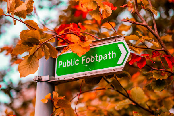 istock A public footpath sign in England 1051663072