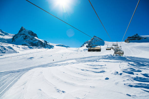 istock Winter ski resort Zermatt, Switzerland 1051667686