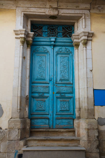 istock Old wooden door 1051670696