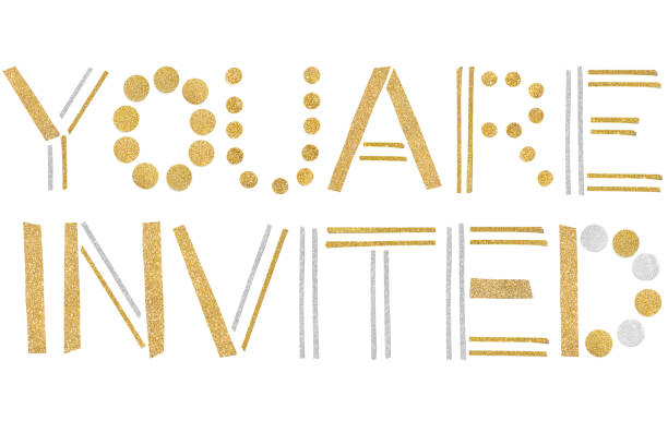 istock You are invited text paper cut on white background 1051672764