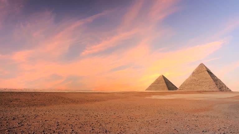 Timelapse Of Pyramid