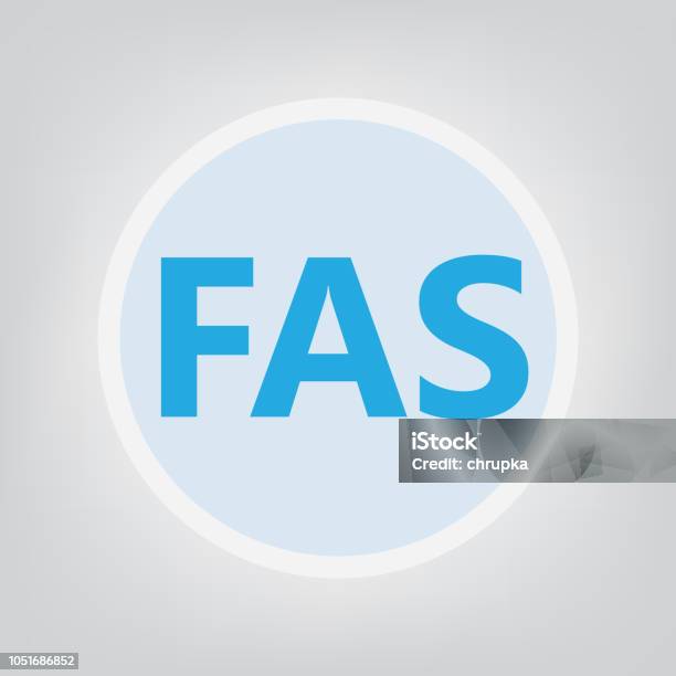 Fas Stock Icon Fas Acronym Stock Illustration - Download Image Now - Fetal Alcohol ...