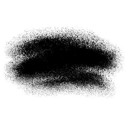 Powder Dust Vector Simple Black Powder Dust Vector Element Stock Illustration - Download Image ...