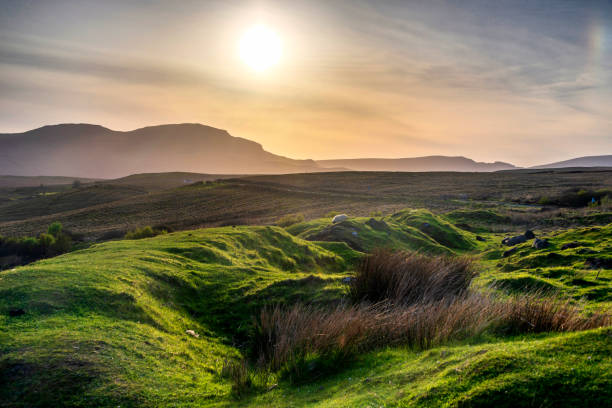 istock twilight over the Staffin seacliffs, Isle of Skye 1051687052