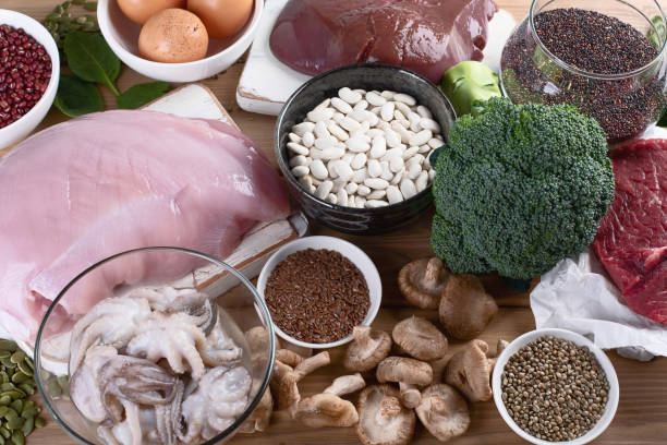 istock Iron rich foods 1051687506