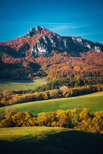istock Sulov, Slovakia in autumn time 1051690558