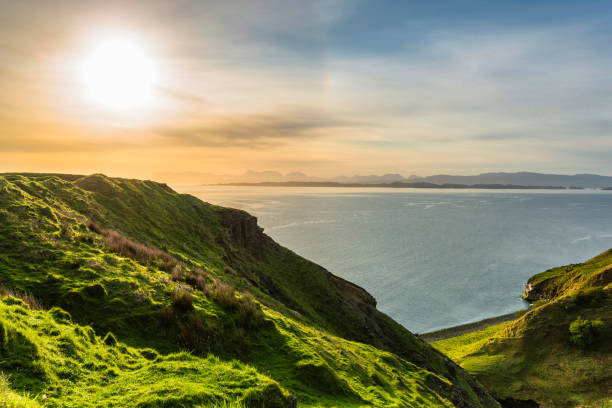 istock twilight over the Staffin seacliffs, Isle of Skye 1051698370