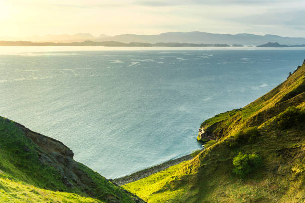 istock twilight over the Staffin seacliffs, Isle of Skye 1051698550