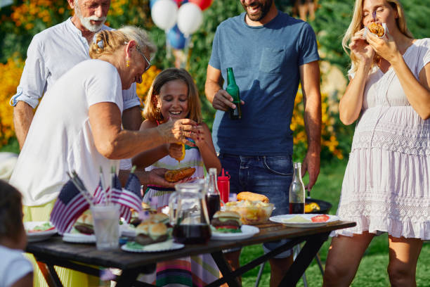 istock Multi-generation Family Celebrating 4th of July 1051702696