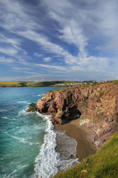 istock Coastal view towards New Polzeath, North Cornwall 1051706580