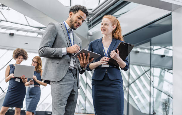 istock Business People at a Conference Event 1051709484