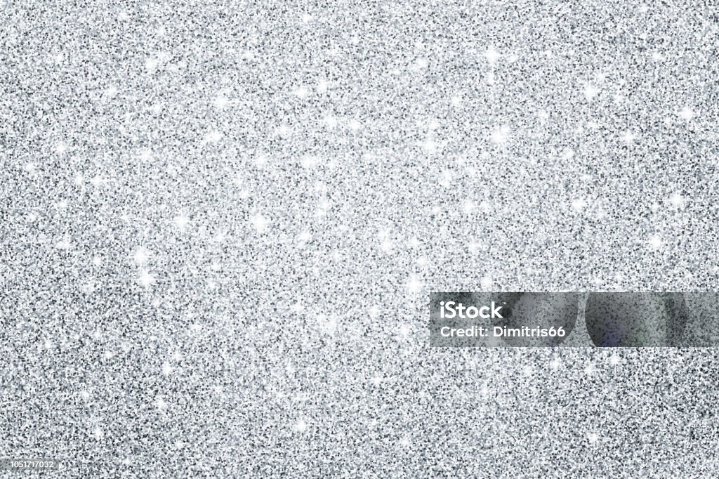 Fondo superficie glitter Plata - Foto de stock de Relumbrante libre de derechos