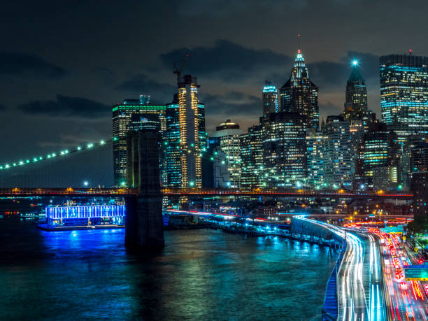 istock New York Downtown skyline - Aerial View 1051721180