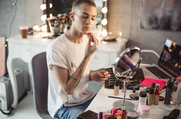 istock Young male makeup artist 1051731726