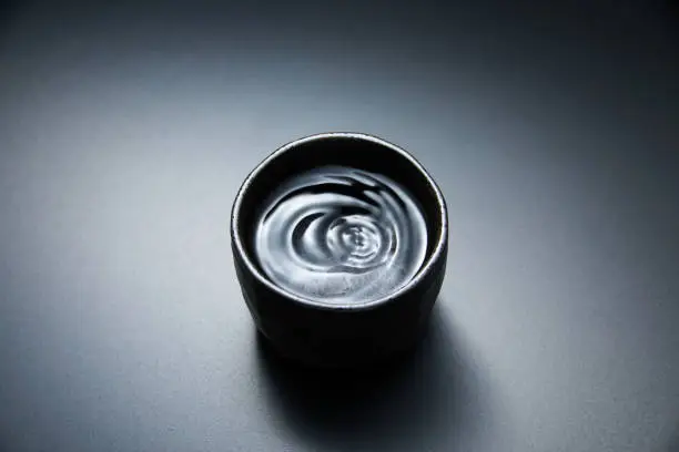 close up of the sake