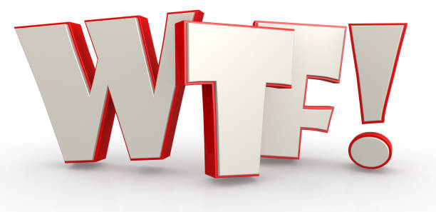 WTF alphabet with white background WTF alphabet with white background image with hi-res rendered artwork that could be used for any graphic design. wtf stock pictures, royalty-free photos & images