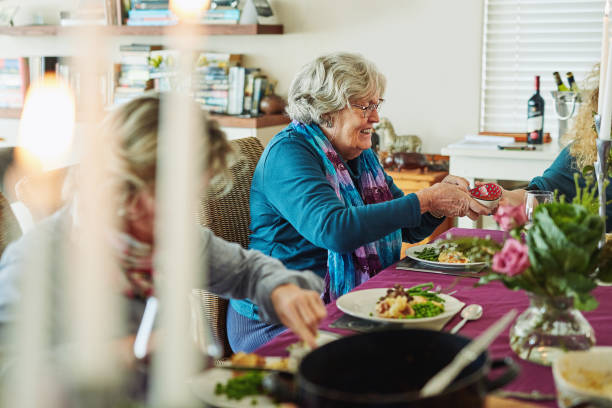 istock She's enjoying lunch with the family 1051742668