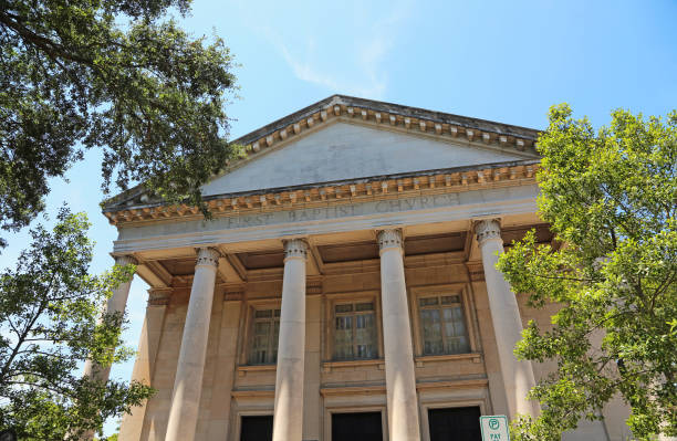 istock Facade of First Babtist Church 1051752420