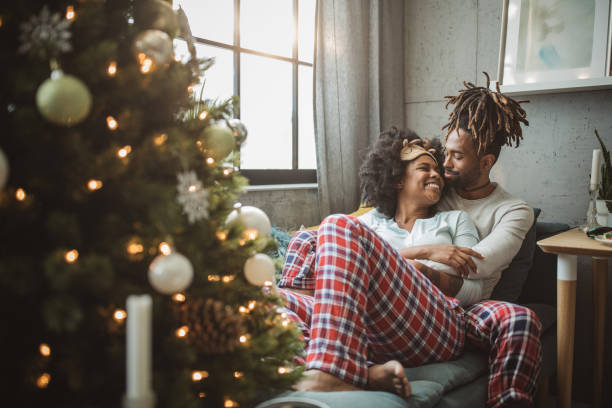istock Christmas morning at home 1051753228