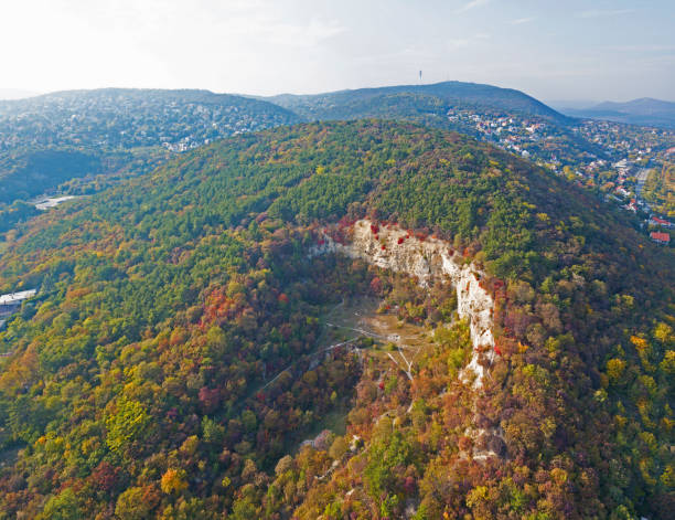 istock An old quarry on a sunny autumn day 1051757596
