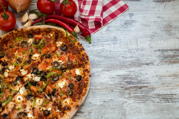 istock Hot Homemade Pepperoni Pizza Ready to Eat 1051768808