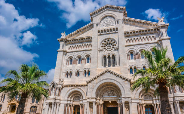 istock Saint Nicholas Cathedral in Monaco on French Riviera 1051772440