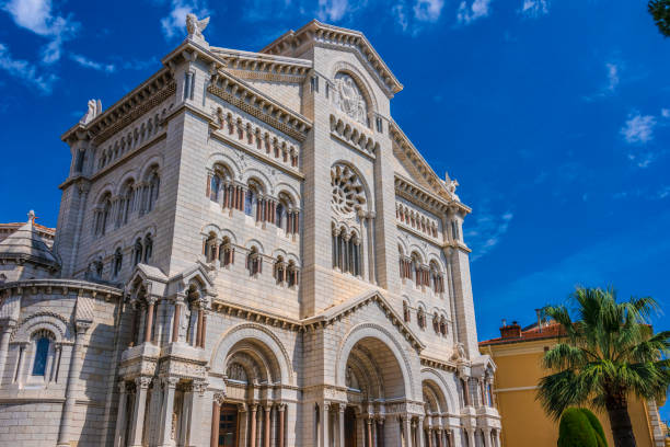 istock Saint Nicholas Cathedral in Monaco on French Riviera 1051772524