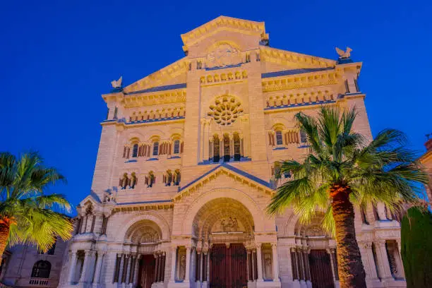 Photo of Saint Nicholas Cathedral in Monaco on French Riviera