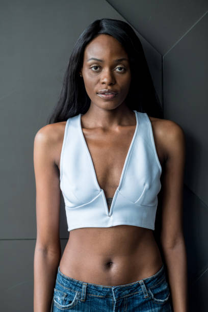 istock Young black woman portriat 1051777318