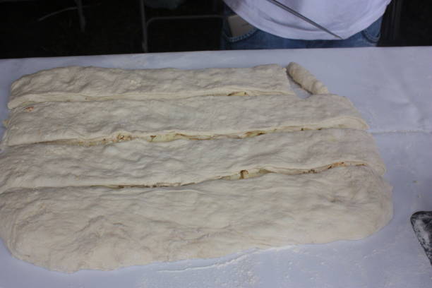 istock Pastries to bake  Artisanal manufacturing baker 1051780288