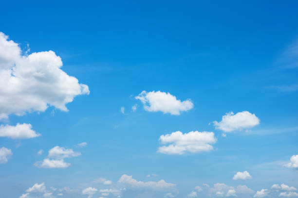 istock Beautiful cirrus clouds against the blue sky 1051799594