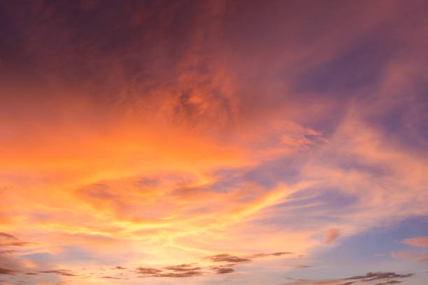 istock Colorful sky in twilight time 1051800072