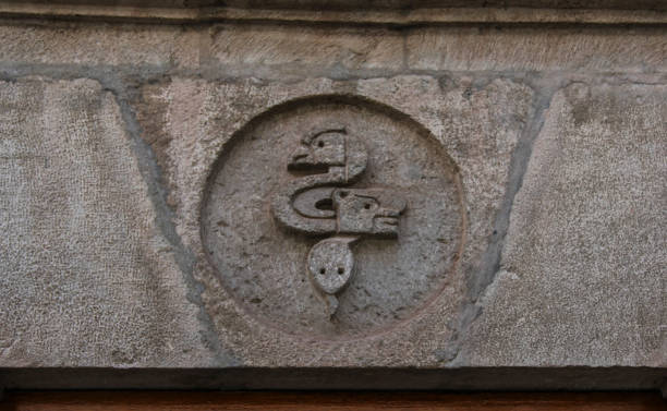 istock Colonial Catholic church wall architecture detail 1051808158