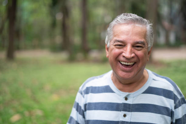 istock Senior man at park - Portrait 1051820592