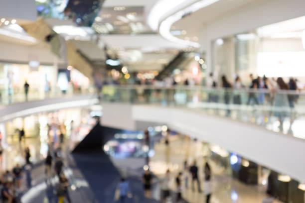 istock Blur of shopping center 1051832196