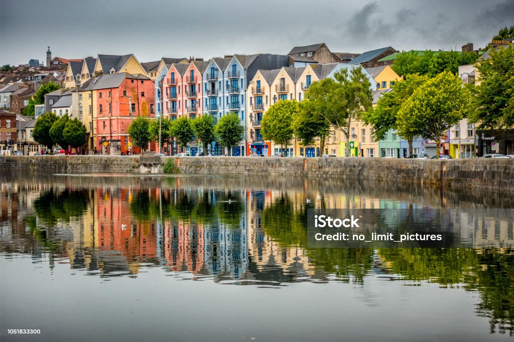 Cork Stadtbild - Lizenzfrei Insel Irland Stock-Foto